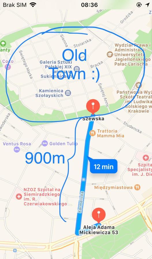 Appartement Cozy&big In Old Town Krakau